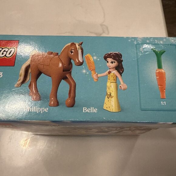Lego Disney Belle's Storytime Horse Carriage Set New Sealed In Box - Picture 2 of 5